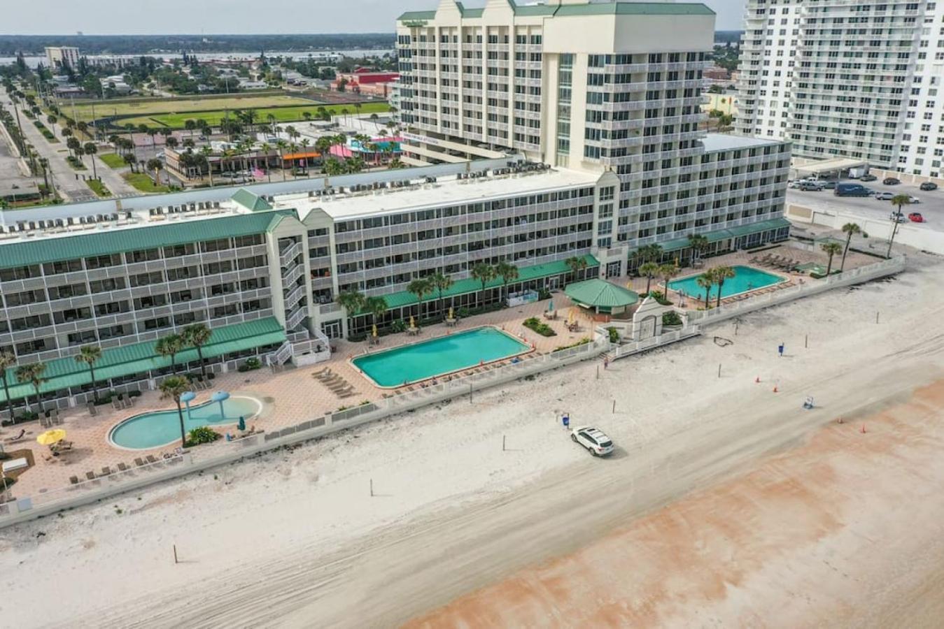 Blue Tides Oceanview Condo Daytona Beach Exterior photo